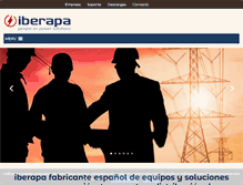 Tablet Screenshot of iberapa.es